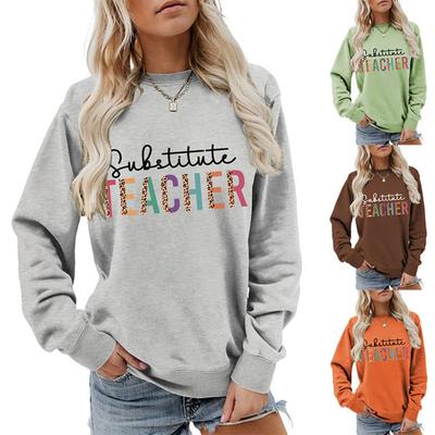 New Creative Fashion Sweatshirt Autumn Women's Sweatshirt Autumn and Winter Women's Thickened Sweatshirt Jacket Winter Large Size Sweatshirt