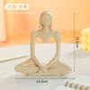 Nordic Abstract Art Figure Ornaments Creative Couple Wine Cabinet TV Cabinet Bedroom Figure Statue Modern Home Decoration Gift