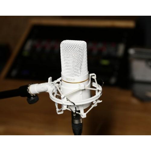 TOPPING Professional CL101 Studio Condenser Microphone, Gaming, XLR, Unidirectional, Shock Mount, Windscreen, Pop Filter, for Video Streaming, Home Re
