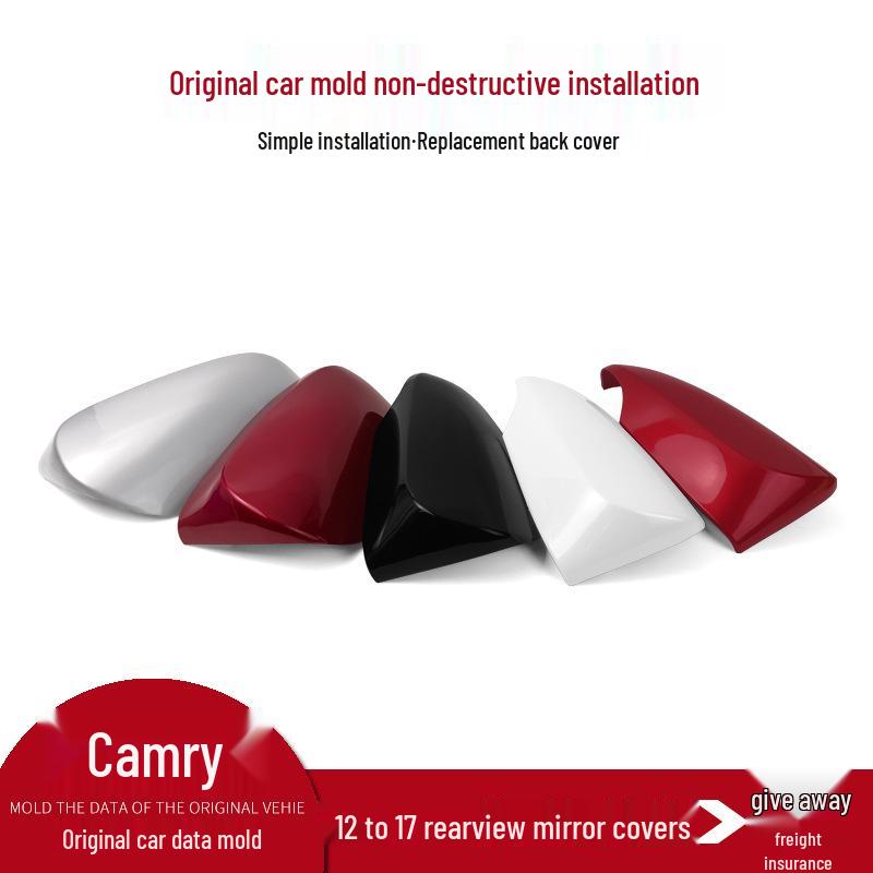 

Rearview Mirror Shell Cover for 2012-2017 Toyota Camry No Paint - Passenger (Right)