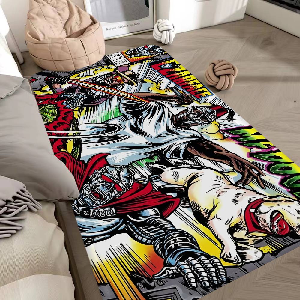 M-MF D-DOOM Rapper Door Mat Nordic Style Bedroom Living Room Doormat Home Balcony Anti-Slip Alfombra