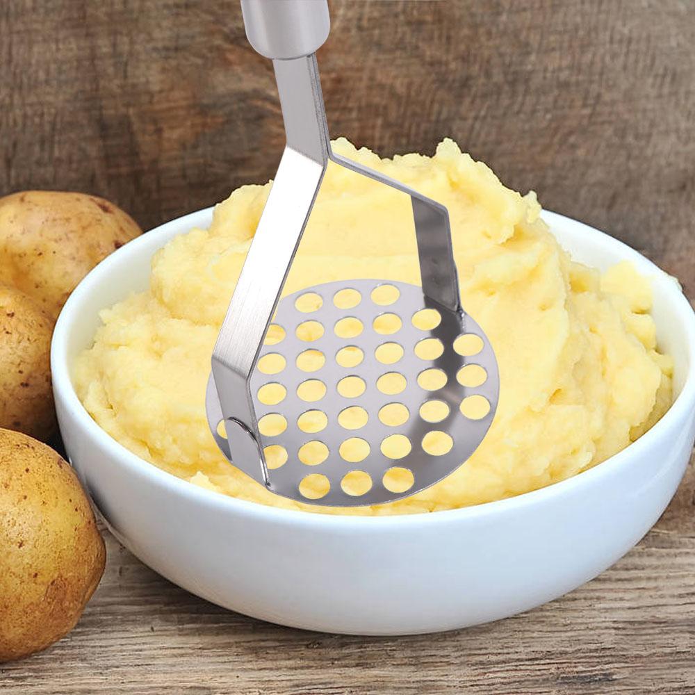 Stainless Steel Potatoes Crusher Rust-proof Potato Presser Practical Potatoes Masher  Cooking