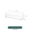 Clear Acrylic Jewelry and Cosmetics Storage Box with Lid