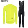 2026 Autumn Breathable  Men's Cycling Sets Long Sleeve Long Bib Pants  Bicycle Clothes Man Cycling Maillot Road Bike Kit Cycling Clothing