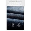 VANCAMEL Men's American Retro Loose Fit Straight-Leg Washed Jeans