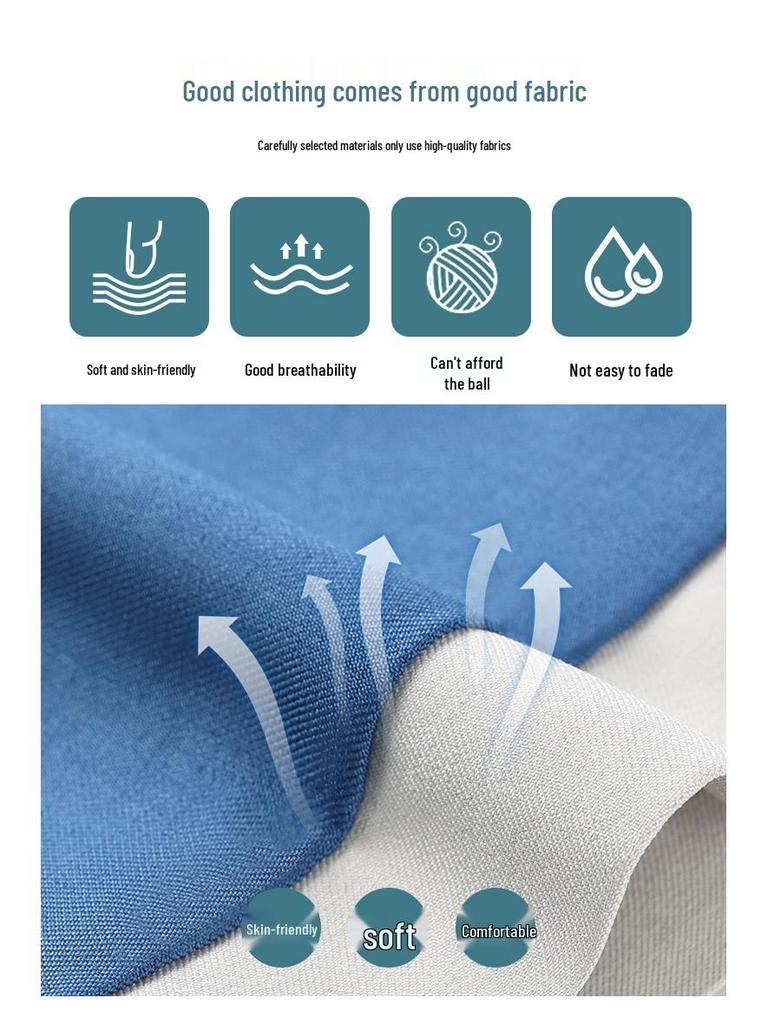 Women's Three-Quarter Sleeve Hotel Attendant Uniform with Print Embroidery