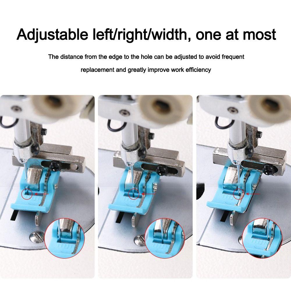 0.1-0.8cm Width Adjustable Press Foot Oxford Edge Guide  for Industrial Sewing Machine Parts