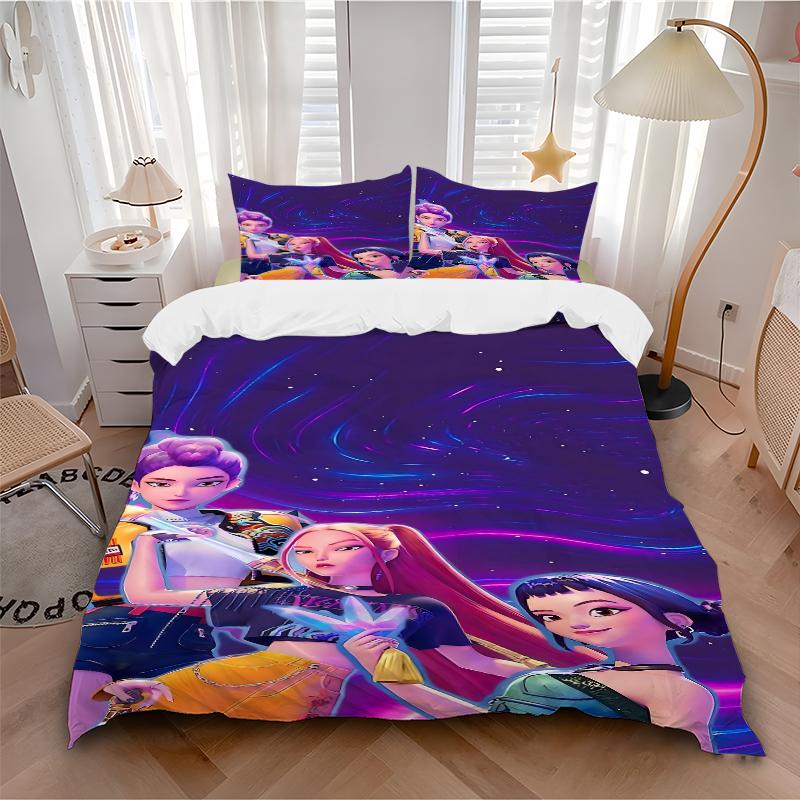 3Pcs Galactic Fashion Heroes Bedding Sets For All Sizes New 3D Printed Bed Cover Comforter Duvet Cover Pillowcase Bedroom Decoration