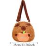 Penguin Capybara Plush Backpack Cartoon Animal Cartoon Capybara Bag  Couple