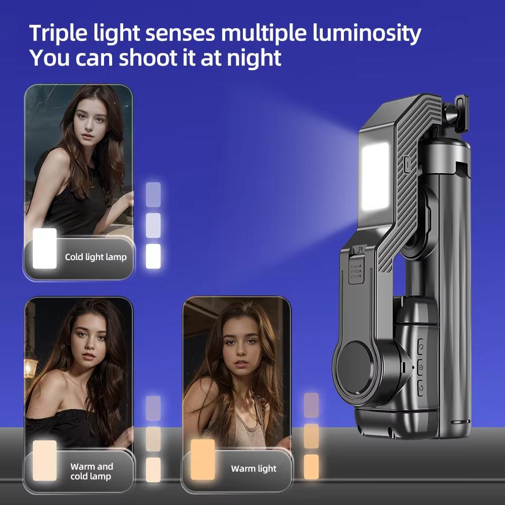 Handheld Gimbal Stabilizer For Smartphone Camera Selfie Stick Tripod Stand With Wireless Remote For Iphone Android