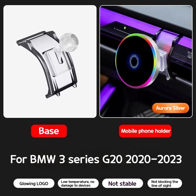 For BMW 3 4 5 7 seriesX3X4X5X6X7 F44 G20 G26 G70 G60 G30 G05 G06 G07 G45 Car Color-changing ambient light magnetic phone holder
