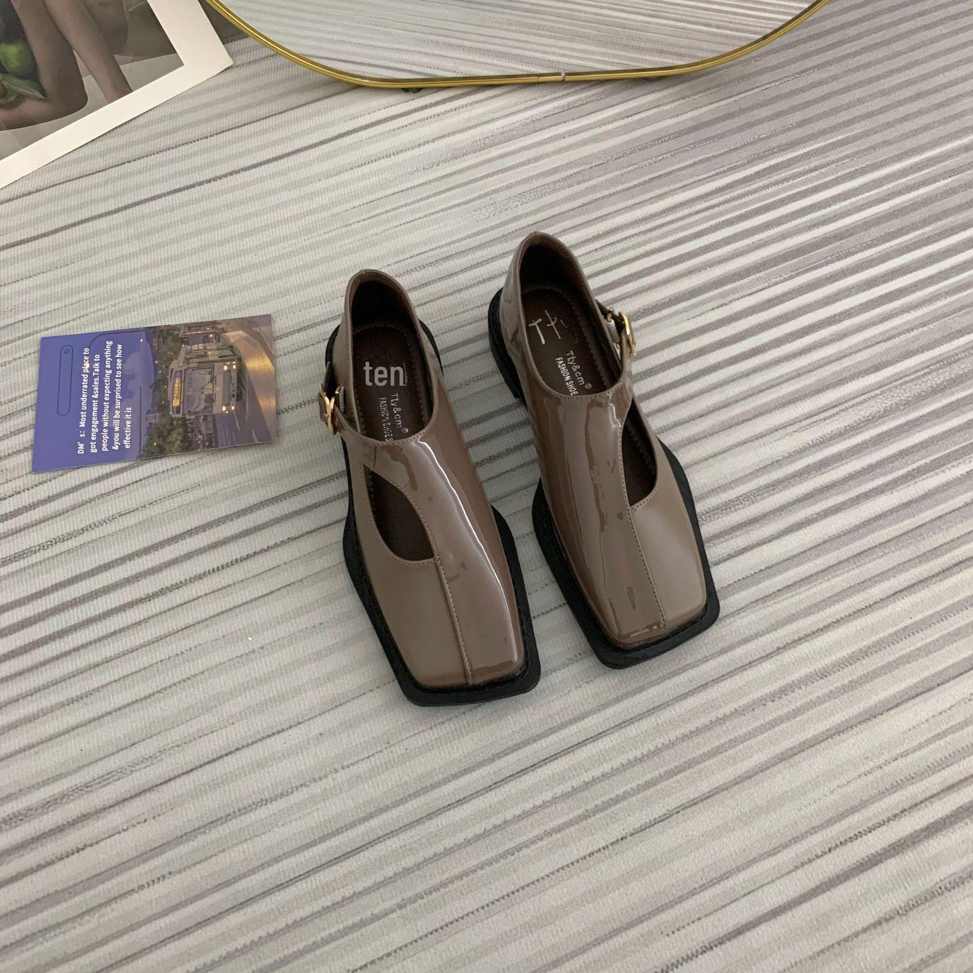 

Женские летние мокасины в ретро-французском стиле — тонкие, повседневные, ажурные с британским колоритом 36 кофейный