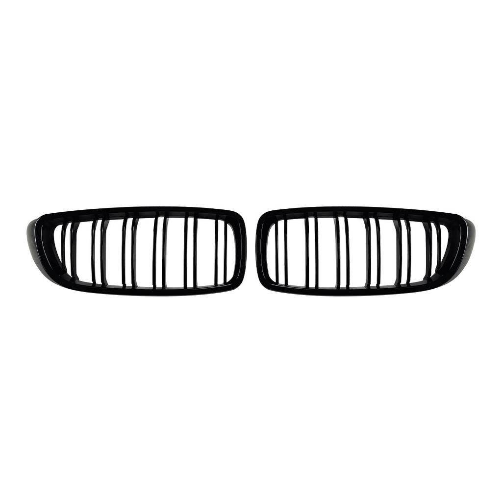 Car Front Bumper Hood Grilles Single And Double Line Style Upper Racing Grills Accessory For BMW 4 series F32 F33 F36 2014-2020