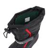 SOREL Children's Flurry Boots, NC5192 015 (Black and Red, Size 14, Junior)