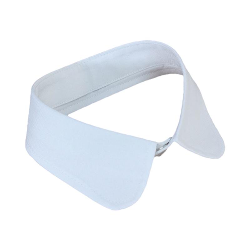 Hemd Pullover Weiße Serie Falscher Kragen Ausgestellte Ärmelbündchen Verstellbare Dekorative Ärmel Frau DIY Bekleidungsaccessoire