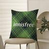 Natural And Quiet Iow-key Style-Innisfree Pillow Case Comfort Sofa Bed Silky Elegant Invisible Zipper Decorative Cushion Cover