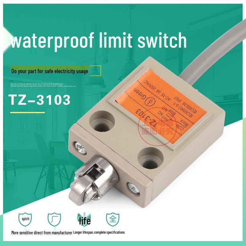 Waterproof Limit Switch TZ Series: 3112, 3104, 3108, 3169, 3107, 3102
