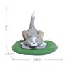 PVC Sleeping Tom and Jerry Car Ornament, Sweet Sleep Dolls for Car Interior Decoration, Cute Cartoon Dashboard Figurine