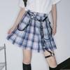 Hip Hop Skirt Belt Metal JK Leg Loop Personality Waist Chain  Girls
