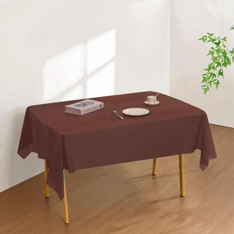 

Disposable Solid Color Party Tablecloth