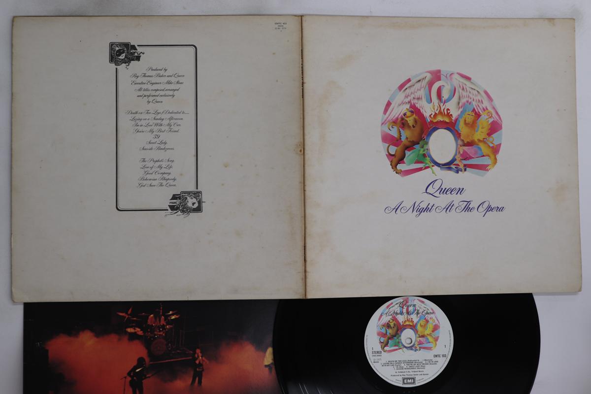 

LP Пластинка QUEEN - A Night At The Opera EMTC103 EMI 1975 UK Рок Б/У