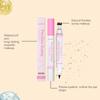 Zephoco 2-in-1 Brown Waterproof Eyeliner & Freckle Pen - Natural, Smudge-Free, Long-Lasting, Smooth Makeup.