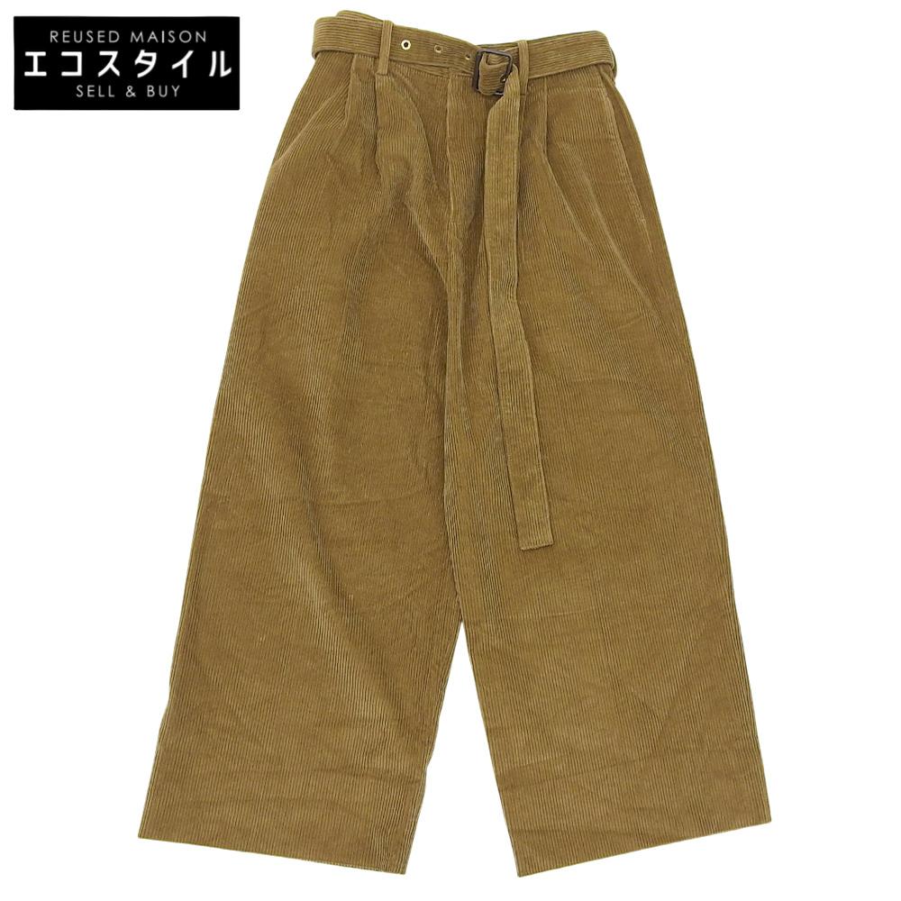 

LOEWE Excellent condition men s cotton baggy wide-leg pants, brown, size 44, H526Y04W69 Bottoms 44 BrownUsed