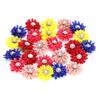25Pcs/lot Cute Pet Dog Cat Hair Bows Flowers Grooming Bows with Rubber Bands for Pet