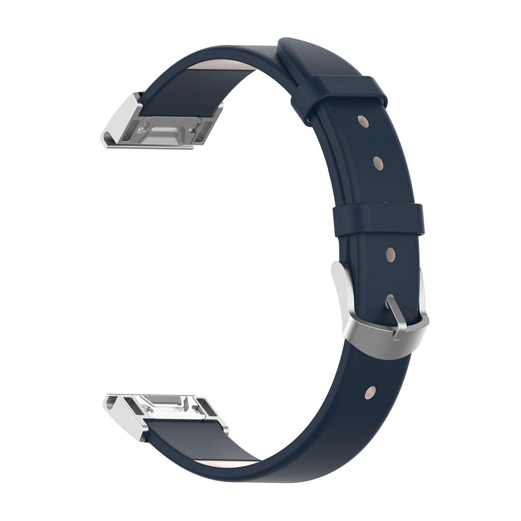 Quick Fit Leather Smart Watch Strap Replacement for Garmin Fenix 7S/6S/Fenix 5S