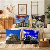 Anime G-GIRLS Und PANZER Cushion Cover Car Throw Pillow Case For Sofa Car Christmas Gift 40x40cm 45x45cm