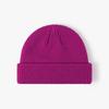 Men Women Winter Thick Warm Hat Plain Beanies for Custom Logo Minimalist Dome Knit Beanie