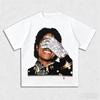 White MJ Michael Jackson Inspired Sparkling Glove Street Trendy Brand T-and Kids Tshirt Cotton Graphic Tee Men Women Summer Streetwear