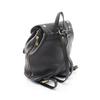 Used MCM Studs Rucksack Backpack leather Black Used Women