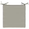 4 Piece Seat Cushions SOEST 4 Pcs. 100percent  Polyester Gray