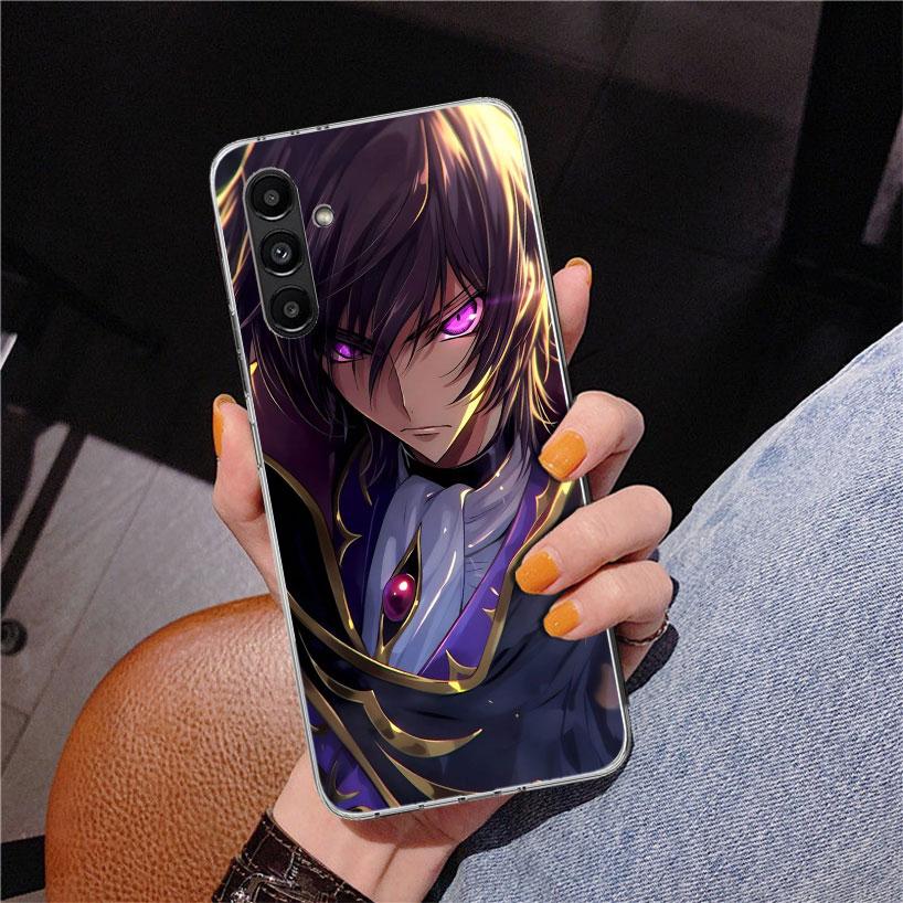 

Code Geass Anime Phone Case For Samsung Galaxy A17 A16 A15 A14 A13 A57 A56 A55 A54 A53 A37 A36 A35 A34 A33 A26 A25 A24 A23 Galax Samsung A53