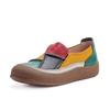 Fashion New Cow Leather Shoes Woman Luxury Bowknot Ballet Flats Women's Shallow Slip On Moccasins Mother Comfortable Autumn Flats Shoes