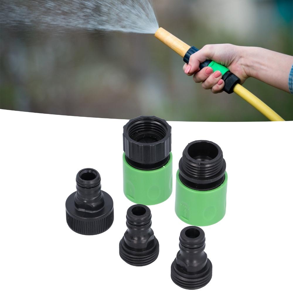 Plastic Quick Connector with Rubber Gaskets Garden Hose Connector  Home Garden Use