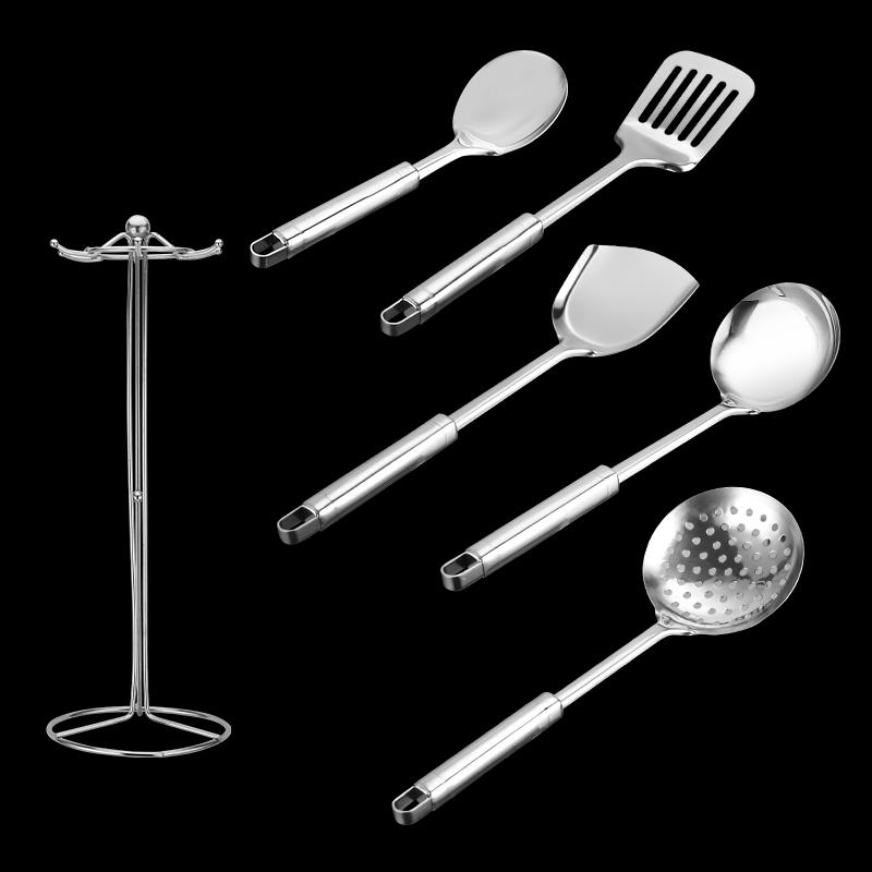 Adneny 6-teiliges Edelstahl Küchenhelfer-Set