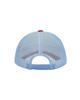 THEMUSEUMVISITOR Color Typo 5 Panel Mesh Cap (Sky Blue)