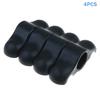 [ZYS]Tennis Ball Foot Pads Indoor Bike Snap Rocker Feet Adapter Rocker Plate Feet Shock Absorbing Tennis Ball Feet Stability Mat