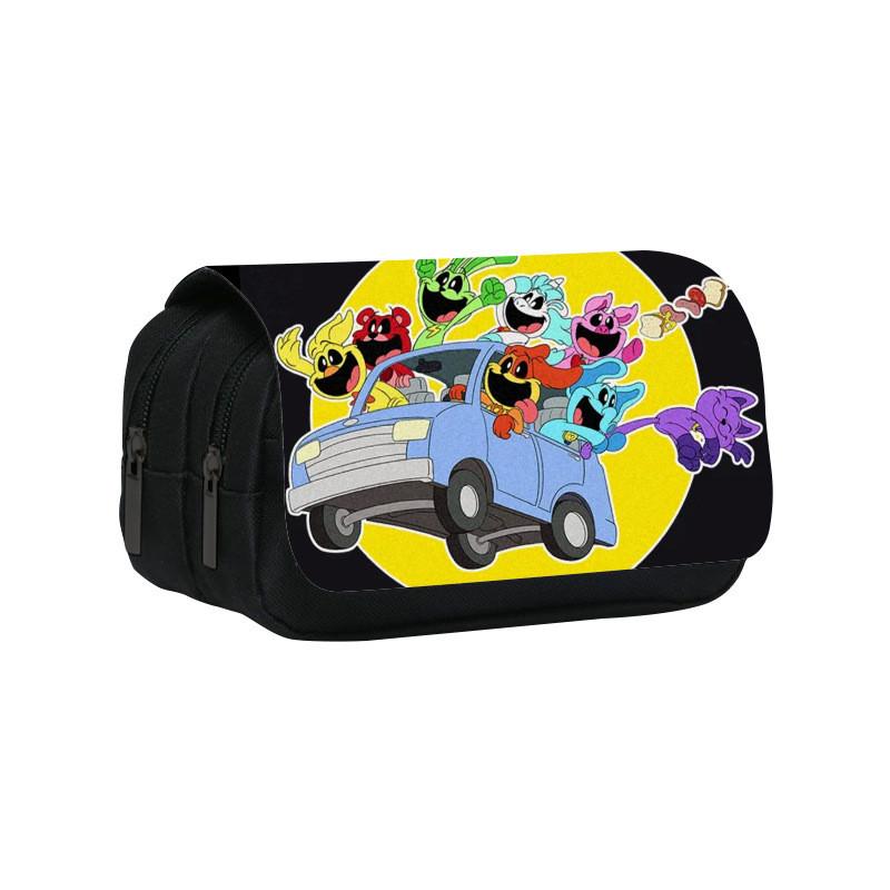 Smilingcritters Student Pencil Bag With Polyester Material And Spacious Storage