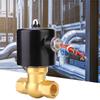 Steam Solenoid Valve Industrial Brass Female Thread G1 2in for Air Gas Oil ZQDF 15AC110V