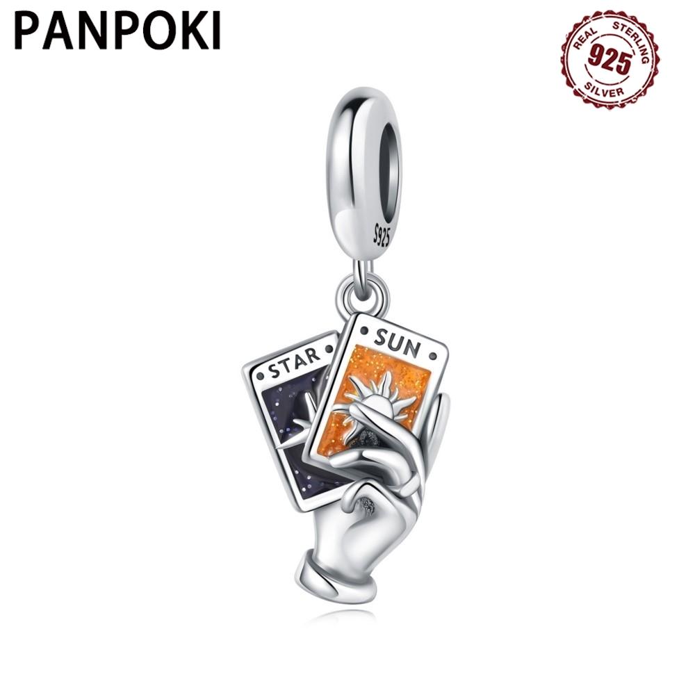 Copper Mysterious Star Shape Moon Tarot Pendants Bracelets Charm Bead Charms Compatible With Women Jewellery Party Bead Charms Do It Yourself Fine Gif