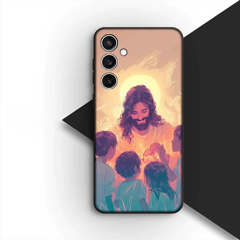 Casing for Xiaomi Redmi Note 13 14 Pro Plus ProPlus 14C 13C Pro+ 5G Phone Cover Protective Case God Christian Jesus Judah Christ