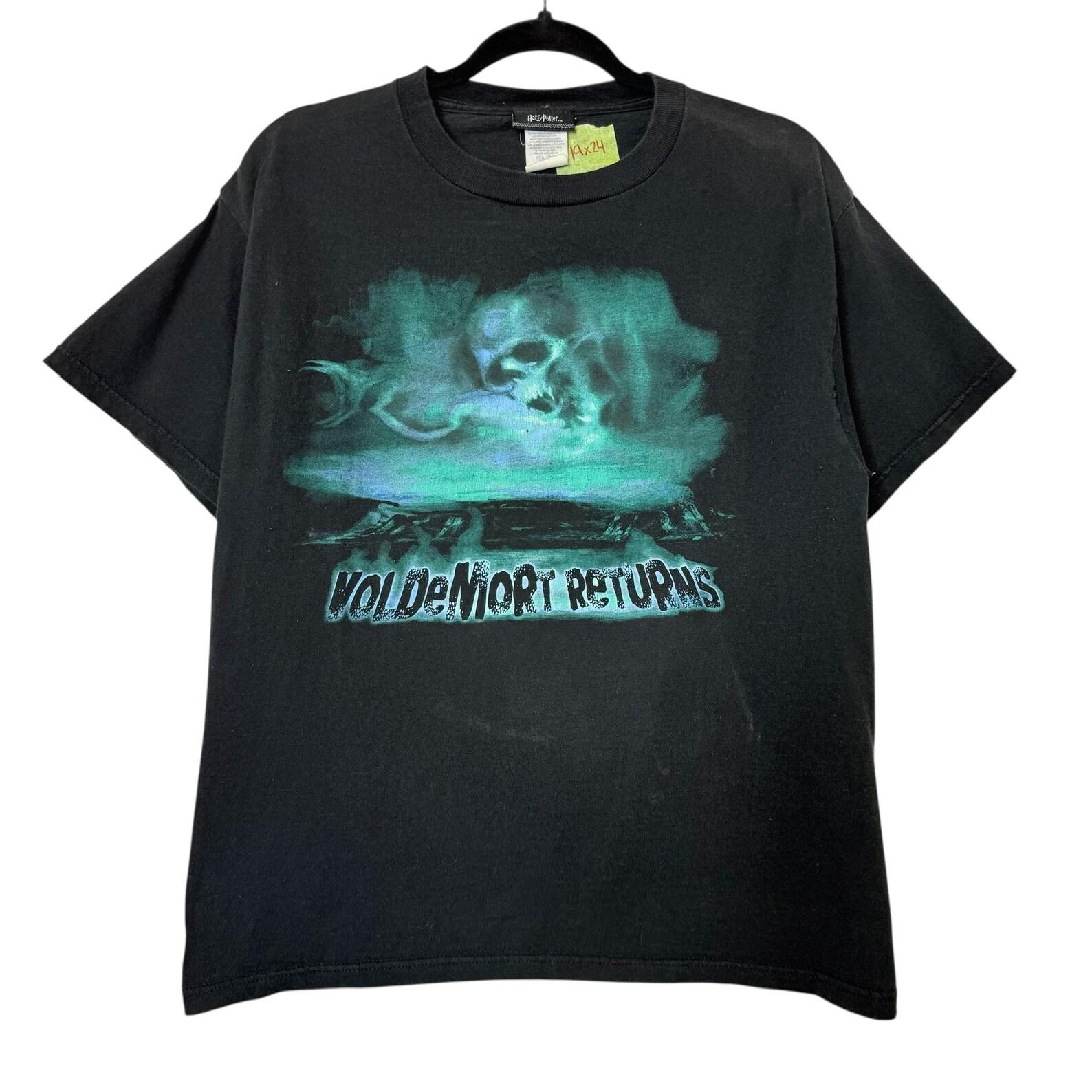 2005 Harry Potter Voldemort Movie Promo T shirt Sz M (B1011) L