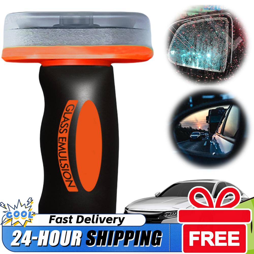 1-5PCS Glass Oil Film Remover Car Glass Cleaner Brush Improve Clarity and Visibility For Front/Side/Rear Windows Rearview Mirror
