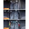 Savadicar GT-3 JK Shifter Storage Box, Gear Shift Console Side Tray Organizer For 2011-2018 Jeep Wrangler JK JKU, Interior Accessories, Reserved USB