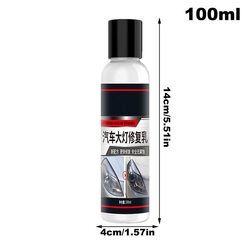 Automatisches Scheinwerferpolieren Scheinwerferaufbereitung Reiniger Flüssigkeit Leistungsstark Scheinwerferglas Erneuerung Autolichter Restaurator