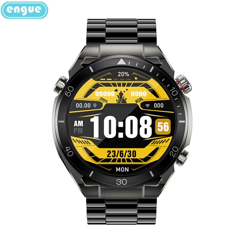 Engu Smartwatch with HD Blood Oxygen, BP & HR Monitoring and Call Function (CN version)