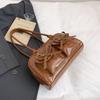 Bow Spice Girl Underarm Bag Women's  New Summer Tote Bag Shoulder Bowling Pillow Bag Commuter Bag